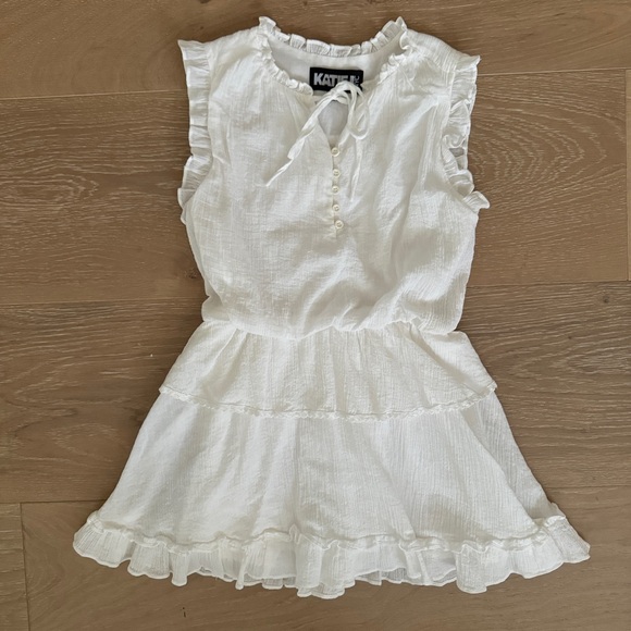 Katie J NYC White Monica Dress size medium - Picture 4 of 8